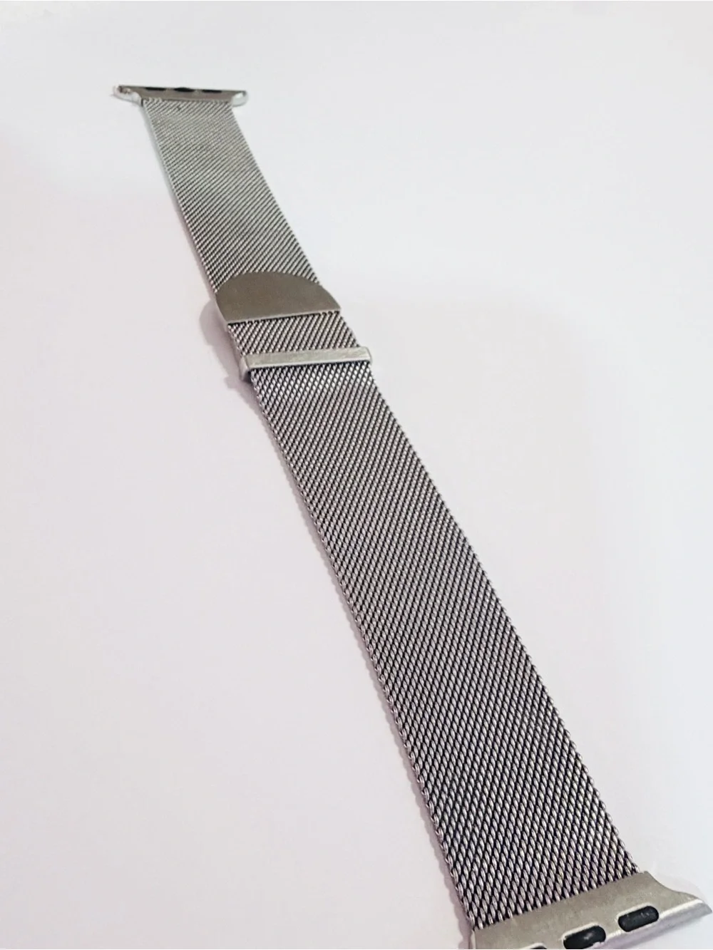 Silver Milanese Loop Mesh Metal Watch Band for Apple Watch Series 7